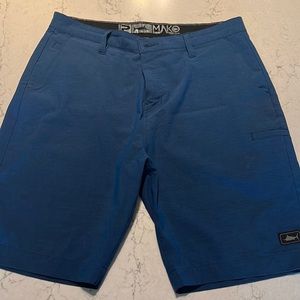 Men’s Pelagic MAKO shorts, Navy, 34.